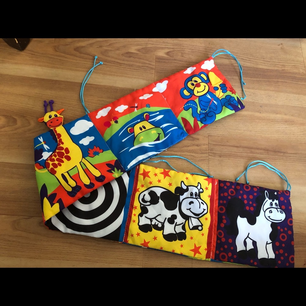 Crib vision toy-
